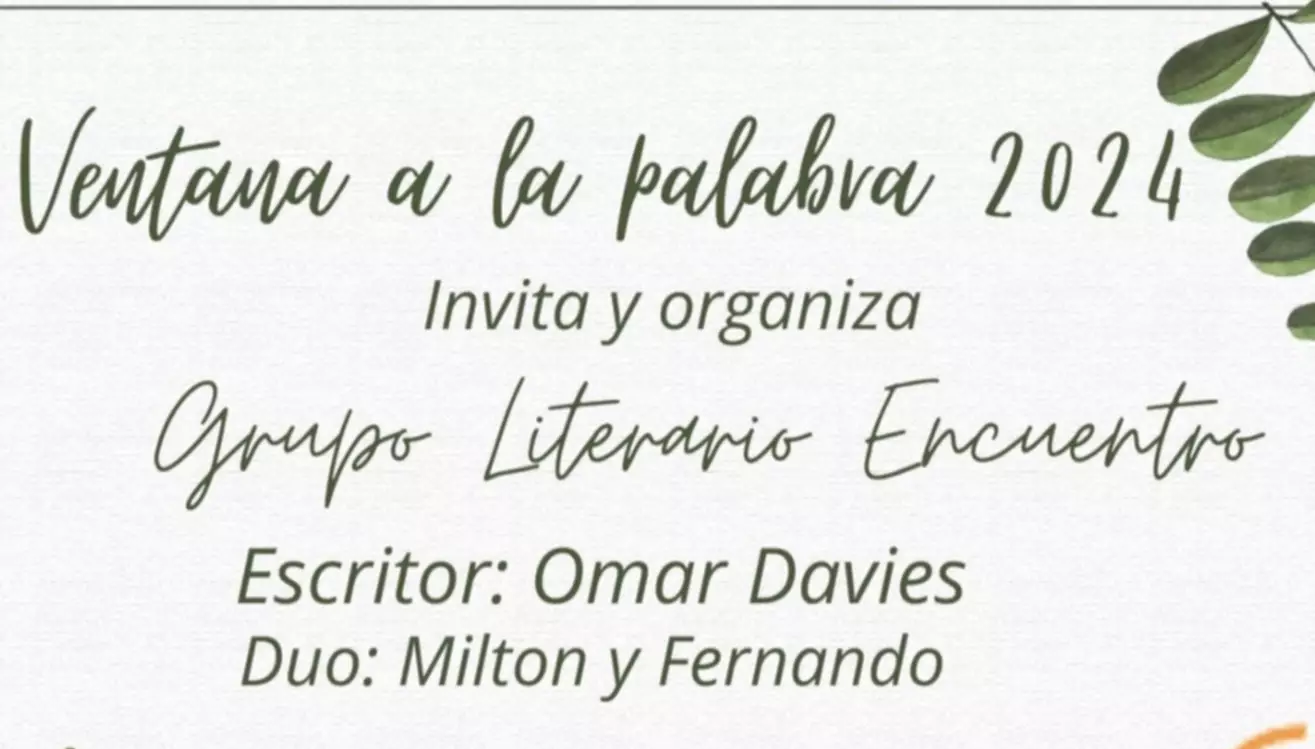 Comienza el ciclo de lectura "Ventana a la Palabra" Comienza el ciclo de lectura "Ventana a la Palabra"