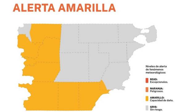 Alerta amarilla por vientos fuertes en Chubut para este sábado ...