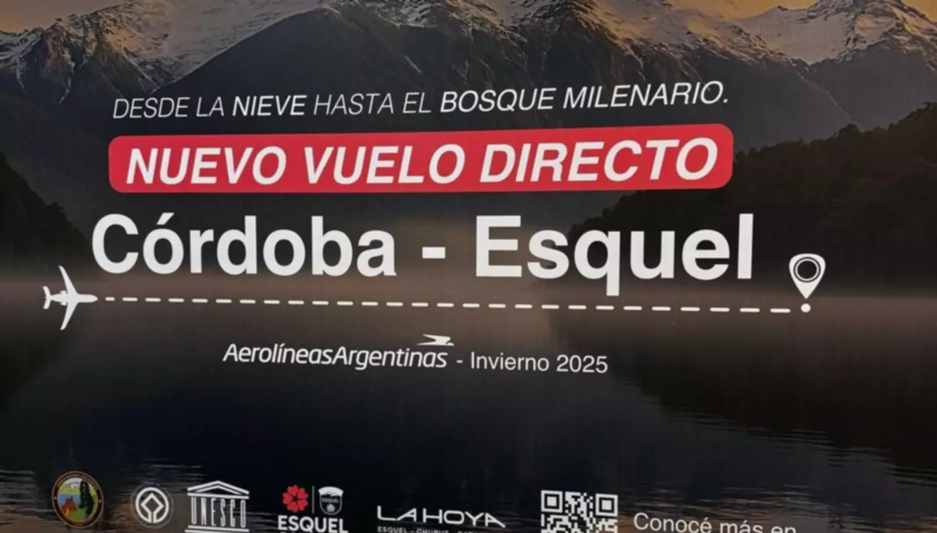 Esquel se promociona en el Aeropuerto de Córdoba y proyecta nuevos vuelos Esquel se promociona en el Aeropuerto de Córdoba y proyecta nuevos vuelos