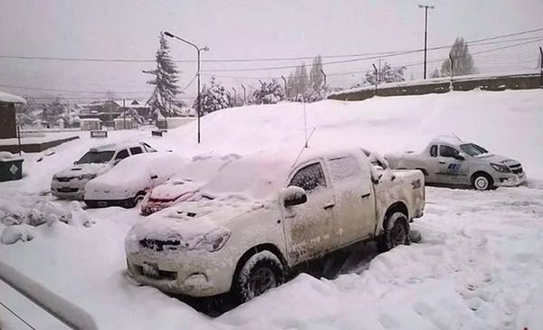 Fuertes precipitaciones en Chubut: alerta naranja por intensas nevadas ...