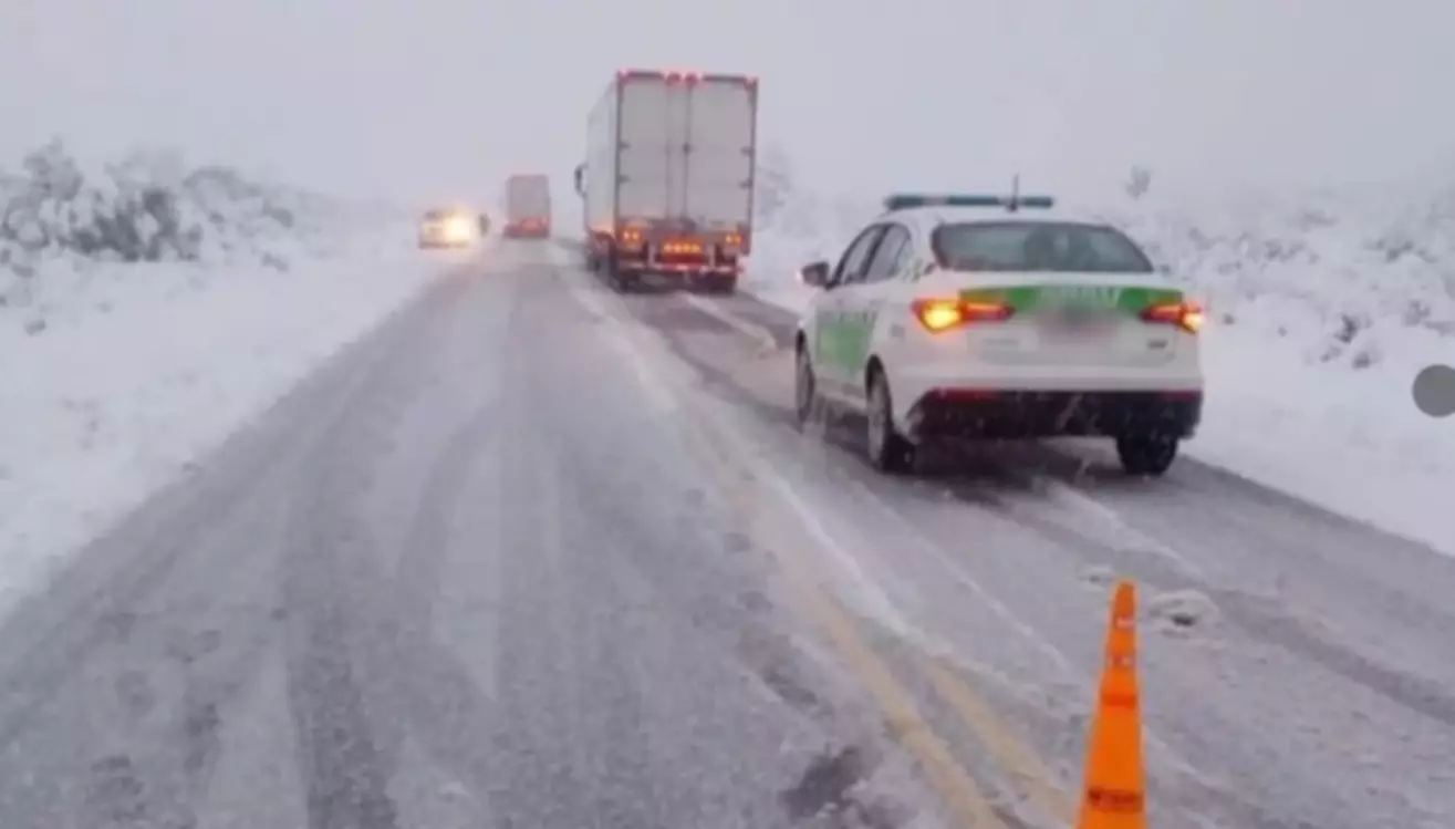 Alerta amarilla por nevadas en la cordillera chubutense para mañana Alerta amarilla por nevadas en la cordillera chubutense para mañana