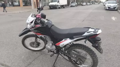 Un hombre mayor resultó herido en un accidente con una moto en Trelew