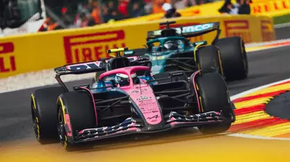 Colapinto no tuvo buen ritmo de carrera y terminó 19° en el GP de Bélgica