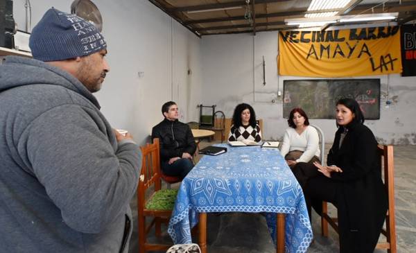 Municipio recorre los barrios y conforma mesa de trabajo