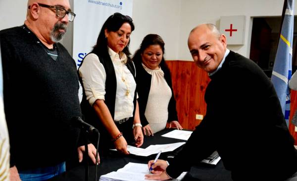 Jorge Barrionuevo asumió al frente del SITRAED Chubut