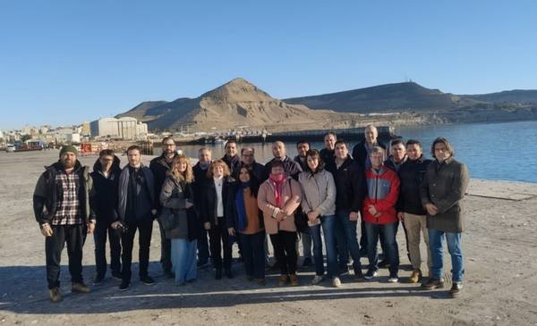 El Puerto de Comodoro profundiza lazos con la Cámara de Comercio y referentes del sector productivo local