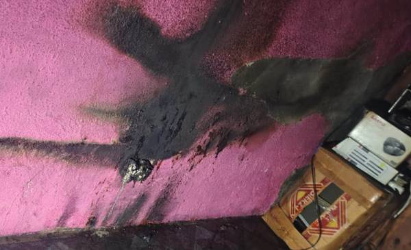 Bomberos sofocaron un incendio de vivienda en Rawson