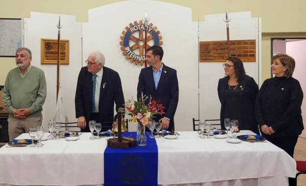 Asumieron las nuevas autoridades del Antú Trelew Rotary