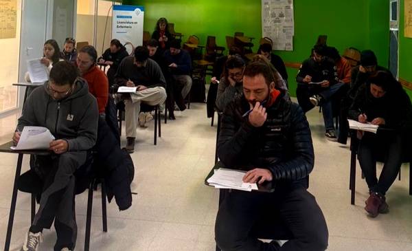 Más de 45 aspirantes rindieron la mesa de examen a idóneos en Turismo Aventura