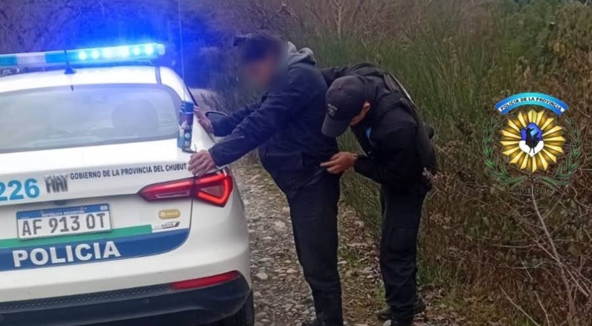 Detienen a un hombre con pedido de captura en Lago Puelo