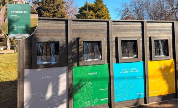 Gaiman presentó oficialmente el nuevo Ecopunto de la Plaza Julio A. Roca - Últimas Noticias: El Chubut