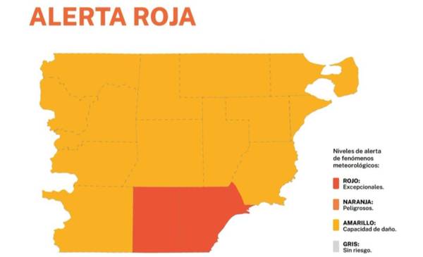 El SMN emitió una alerta roja por frío extremo para este miércoles en Chubut - Últimas Noticias: El Chubut