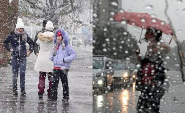 Alerta amarilla por lluvias y nevadas para este jueves en Chubut: qué zonas estarán afectadas