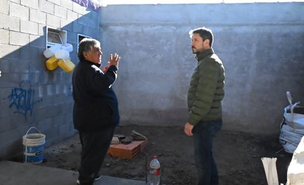 Municipalidad de Trelew llevó el servicio de gas e internet a la vecinal de Tiro Federal
