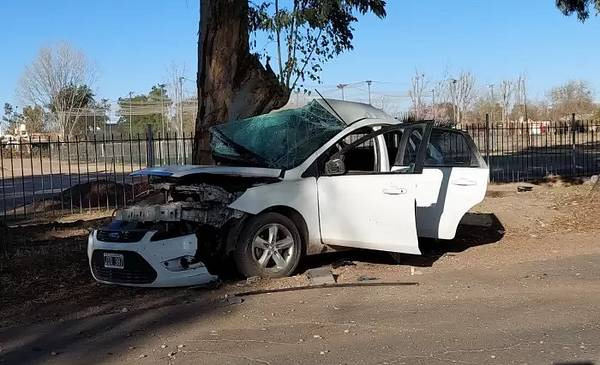 Murieron una mujer y su hijo al chocar su auto contra un árbol ...