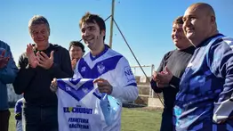 Torres visitó al Club Roca y elogió el avance de las obras