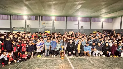 Claudia Loyola dio inicio a la 1° Copa Challenger Infantil en el mes de las infancias en Camarones 