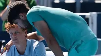 Jannik Sinner se retiró y Carlos Alcaraz se consagró campeón del Masters 1000 de Cincinatti
