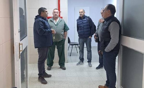 El Gobierno provincial avanza con la obra de refacción del Hospital Zonal de Trelew