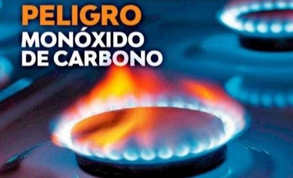 Provincia recuerda las recomendaciones para prevenir intoxicaciones por monóxido de carbono