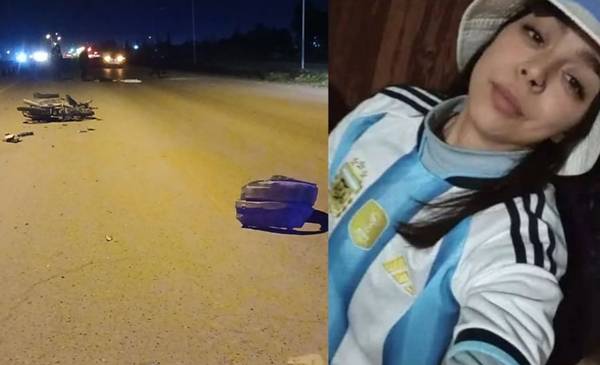 Identificaron a la mujer motociclista que murió en Trelew