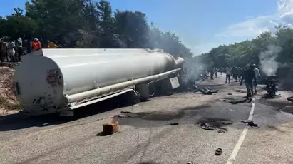 24 personas murieron y otras 40 resultaron heridas tras la explosión de un camión cisterna en Haití