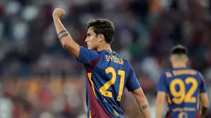 Aporte goleador de Paulo Dybala en el triunfo de la Roma