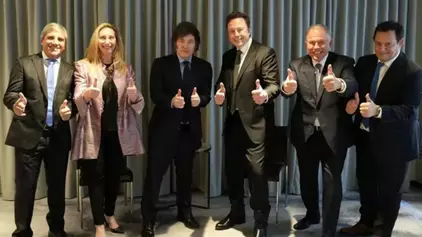 Milei se reunió con Elon Musk en Estados Unidos