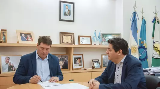 Biss se reunió con decano de Ciencias Económicas para promover la educación financiera