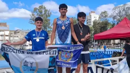 Oro y plata para el atletismo provincial en Rosario
