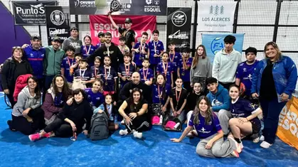 Menores de pádel de Chubut competirán por primera vez en un Nacional