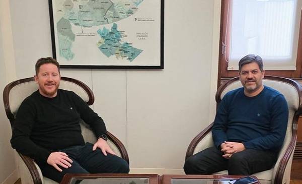 Bowen se reunió con Carlos Bianco y avanza el armado de Chubut Futuro en toda la provincia