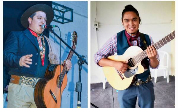 Jorgito Utreras y Maxi Mesa por primera vez en la Fiesta de la Tropilla  El Cencerro