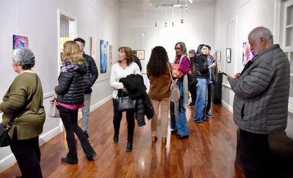 Se inauguraron nuevas muestras en el Museo Municipal de Artes Visuales de Trelew