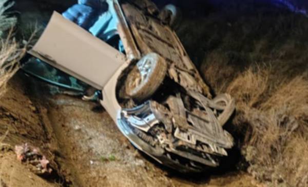Comodoro: volcó en el camino Roque González y fue trasladado al hospital