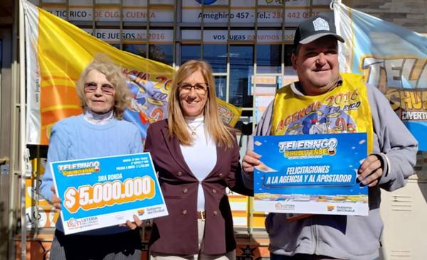 Lotería del Chubut entregó $ 13 millones a ganadores del Telebingo en Trelew y Comodoro Rivadavia