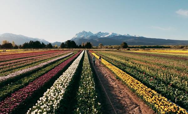 Provincia acompaña hoy la apertura de una nueva Temporada de Tulipanes en Trevelin - Últimas Noticias: El Chubut
