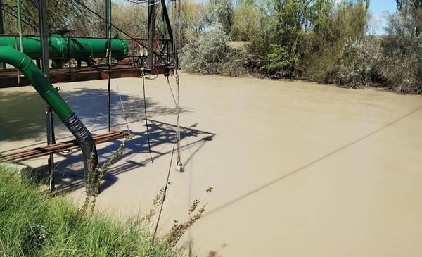 El río registra una turbiedad muy superior a la habitual - Últimas Noticias: El Chubut