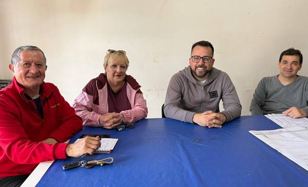 Taccetta anunció un nuevo plan de mejoramiento vial con la construcción de 18 cuadras de cordón cuneta