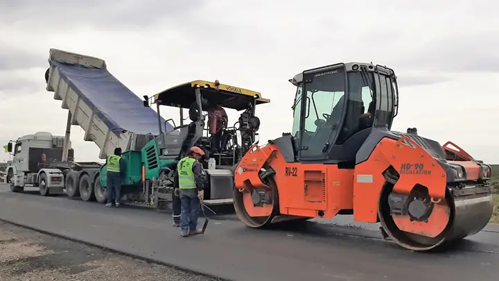 Vialidad Nacional avanza con la repavimentación de la Ruta 25 entre Las ...