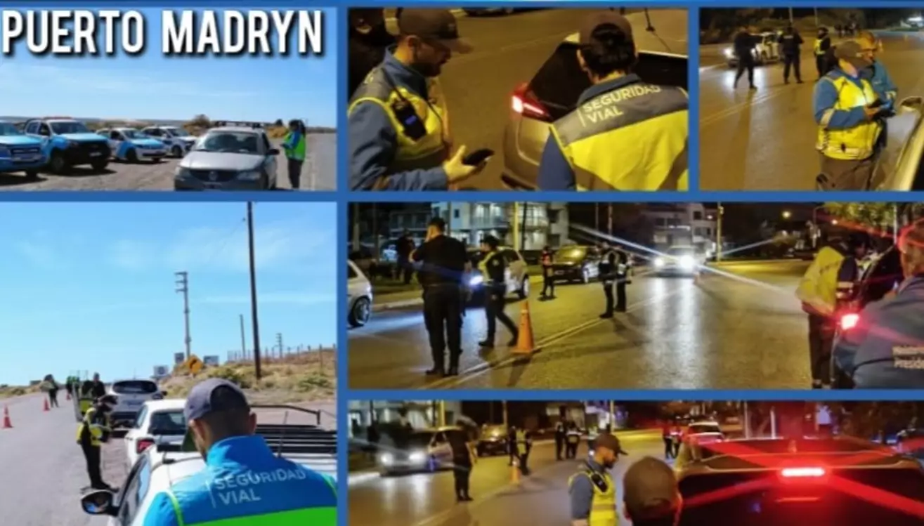 Detectaron 16 alcoholemias positivas en Madryn Detectaron 16 alcoholemias positivas en Madryn